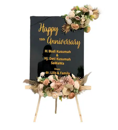 Papan Bunga Akrilik Hatungun