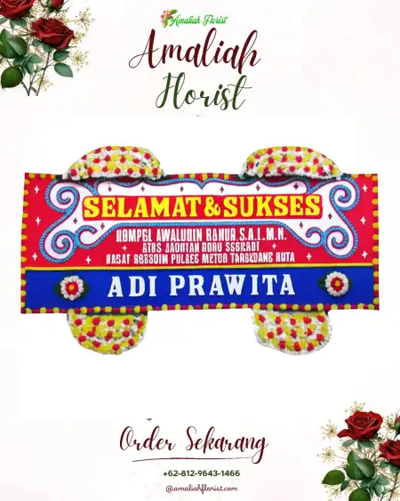 Papan Bunga Ucapan Selamat Hatungun