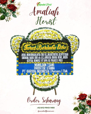 Papan Bunga Duka di Hatungun