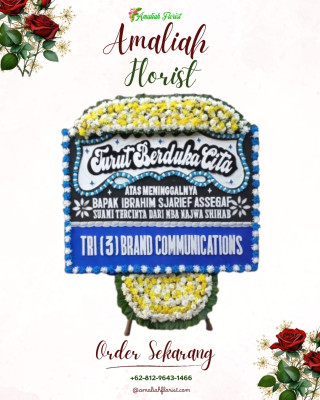 Papan Bunga Duka di Hatungun