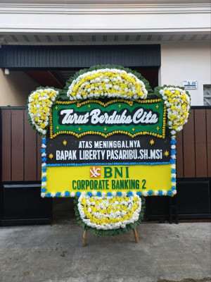 Papan Bunga Duka di Hatungun