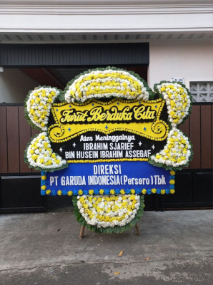 Papan Bunga Duka di Hatungun